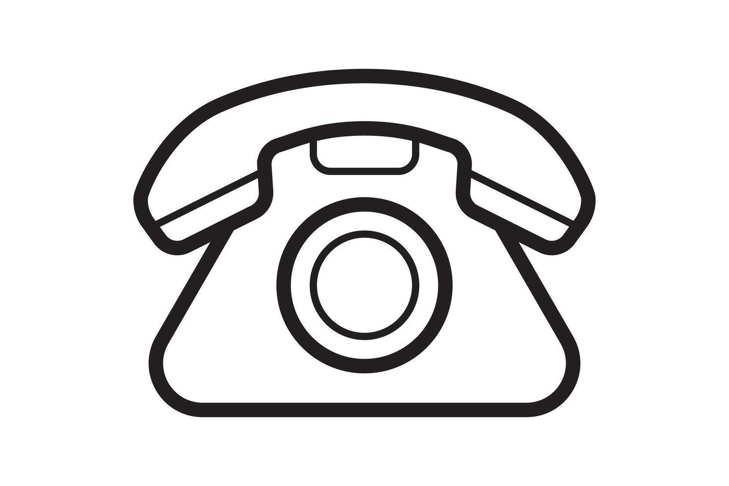 Call phone icon. Communication and support symbol. Telephone sign. vector