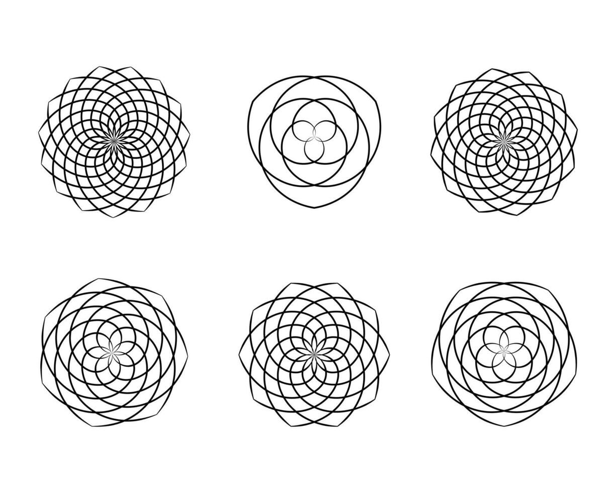 Abstract stars, pattern. ornament. Graphic design element. vector