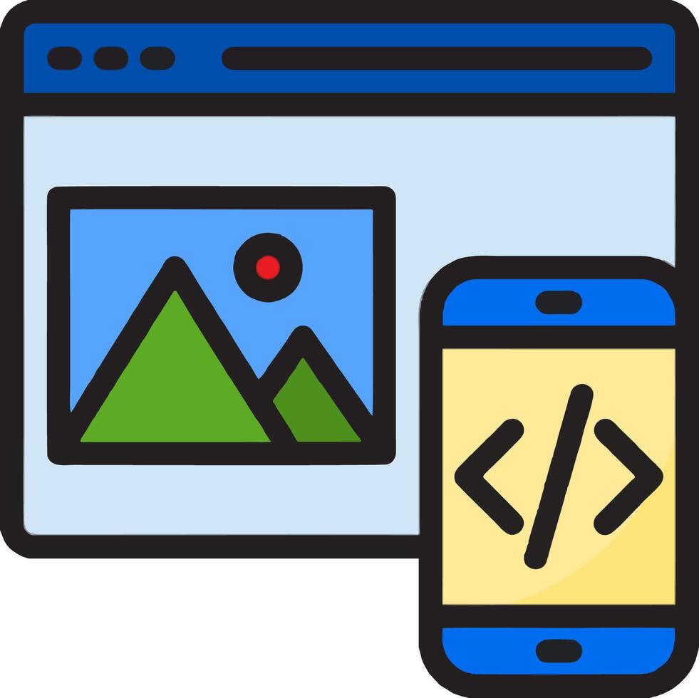 Mobile app development with html5 vector