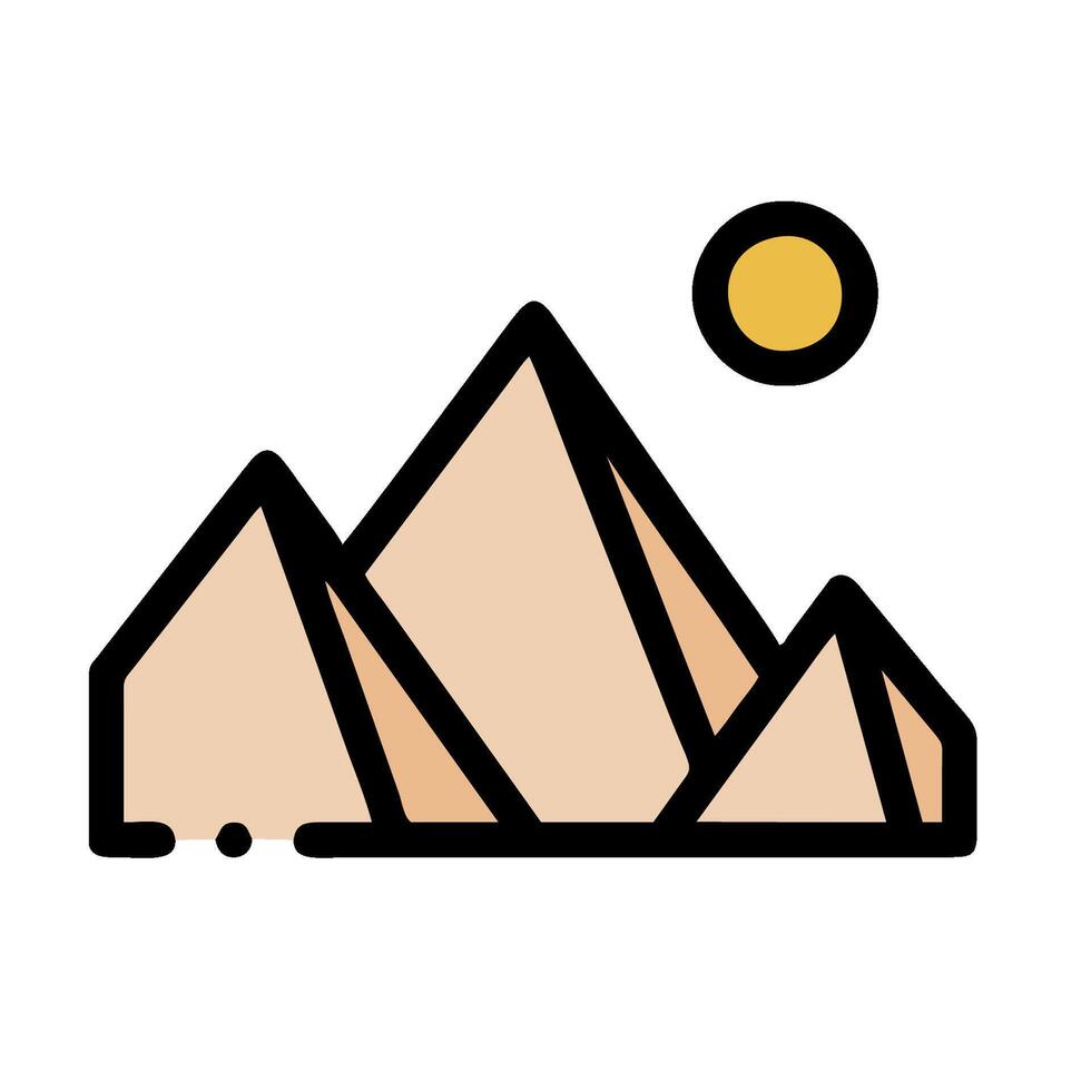 The great pyramids of giza, egypt, egypt, egypt, egypt vector
