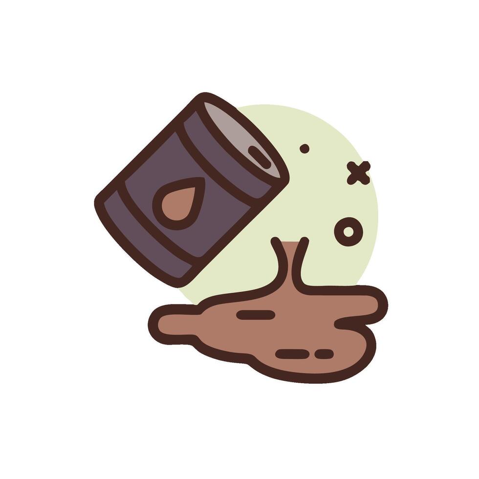 Oil spill icon, oil spill illustration, oil spill illustration, oil spill illustration vector