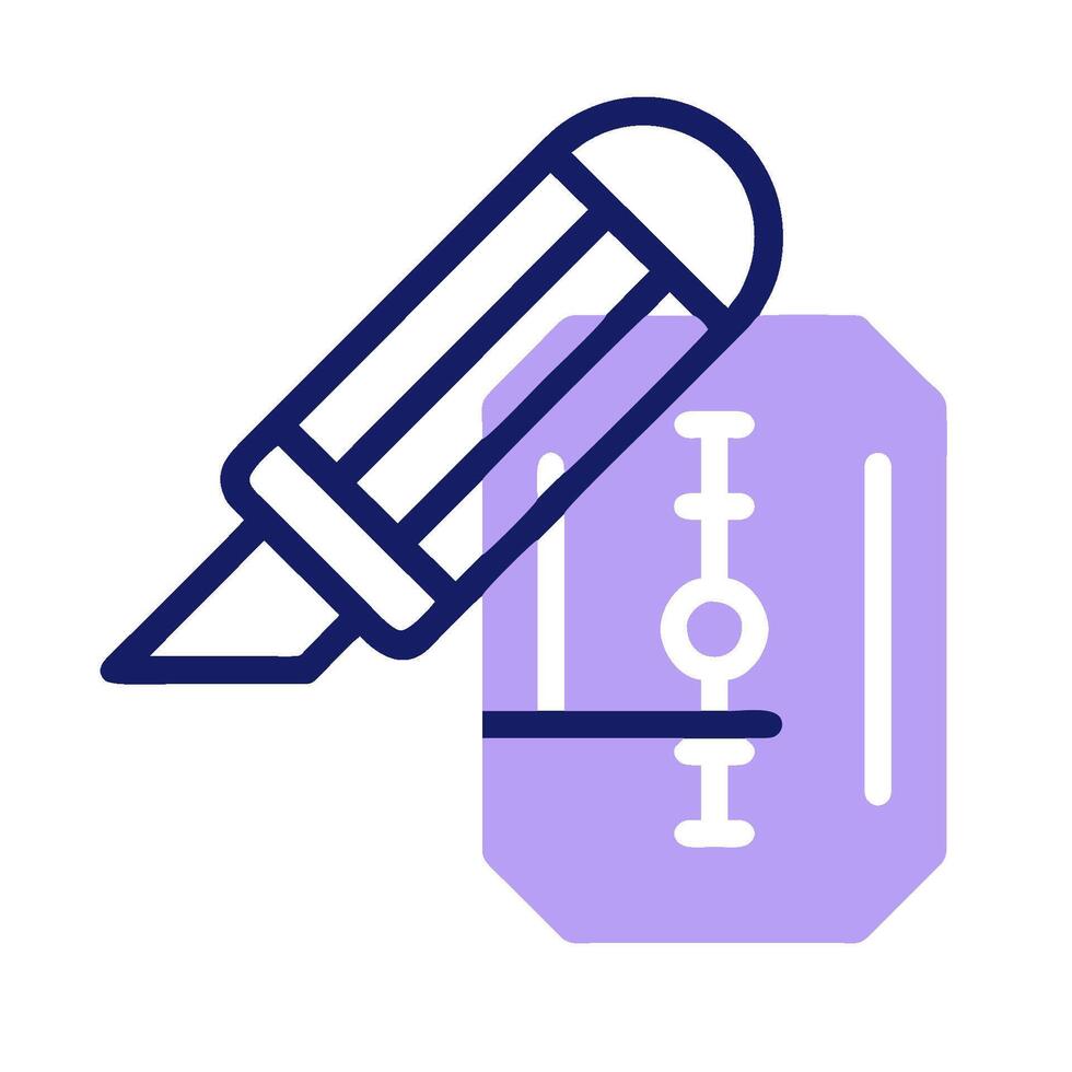 A pen and a piece of paper with a football on it vector
