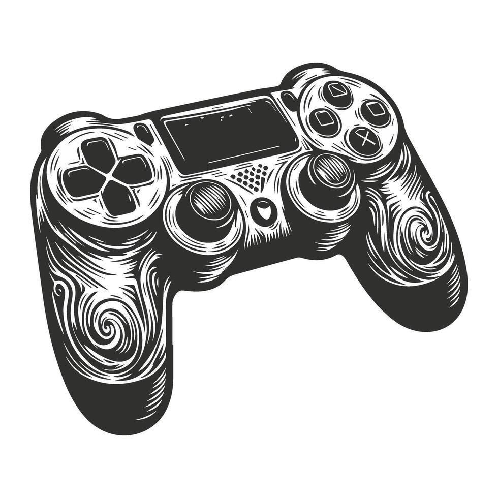 Iconic Vintage Game Controller Collection vector