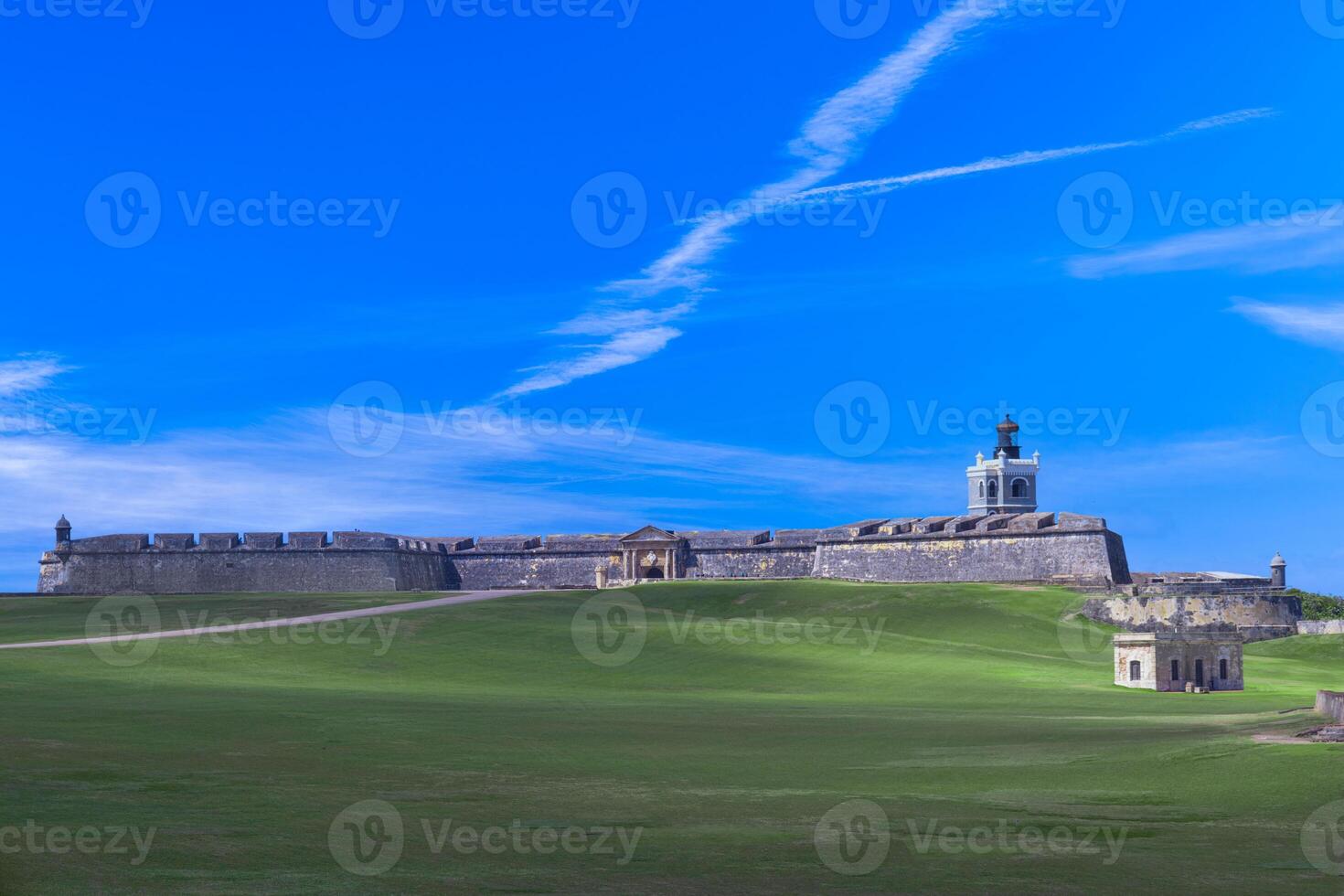 Castillo San Felipe del Morro Fortress in old San Juan, Puerto Rico, UNESCO site photo