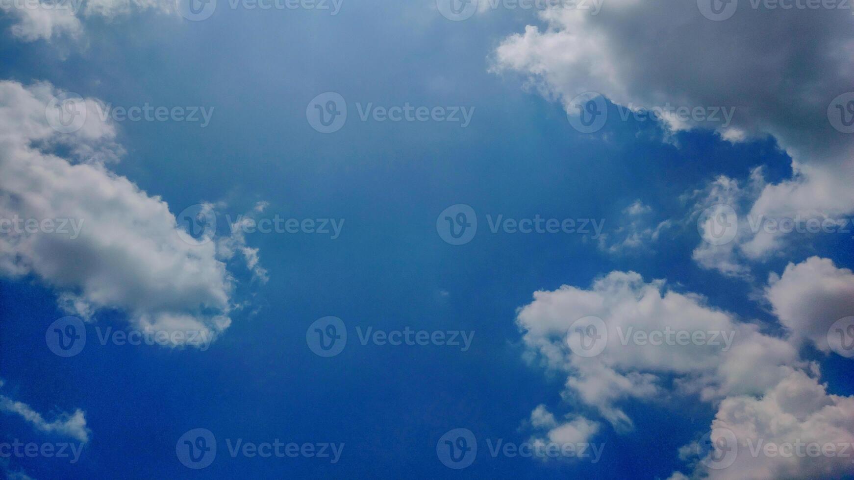 Summer blue sky cloud gradient light white background. Beauty clear cloudy in sunshine calm bright winter air background. orizon skyline view spring wind. photo