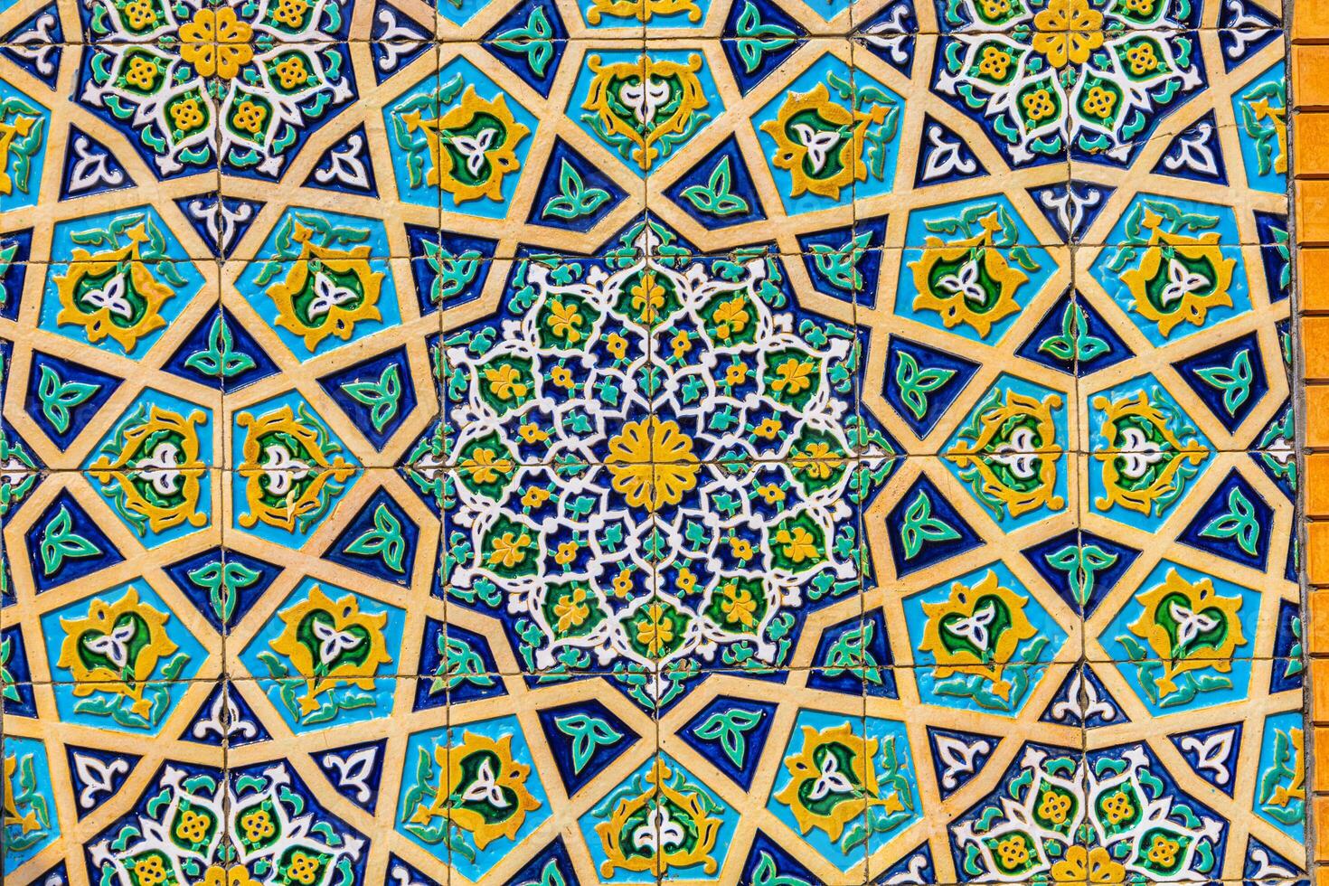 Background screensaver with oriental theme. An old medieval oriental item that has a national heritage in religion photo