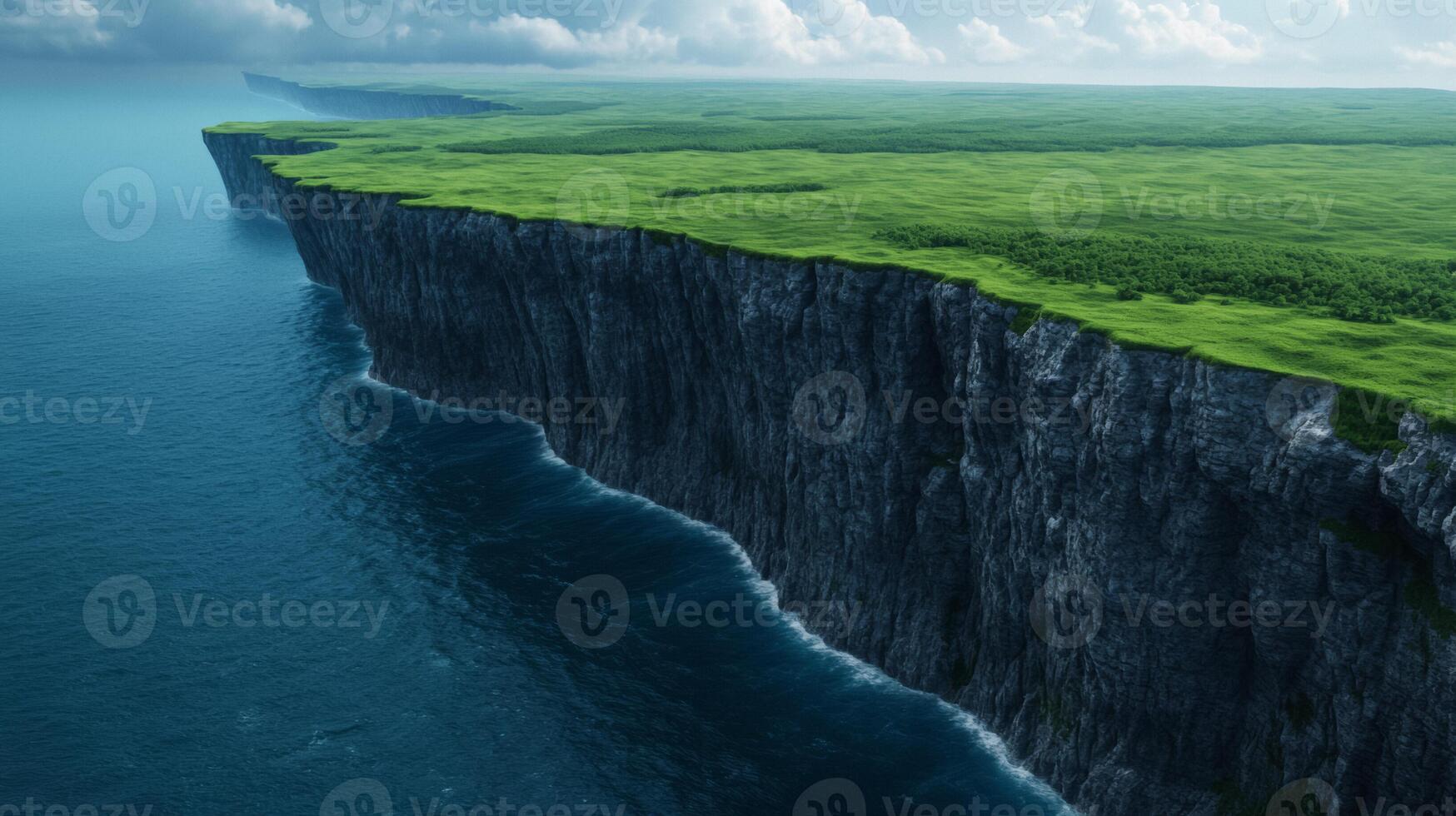 Coastal erosion reshaping shorelines worldwide seen from space crumbling edges and collapsing cliffs visible photo