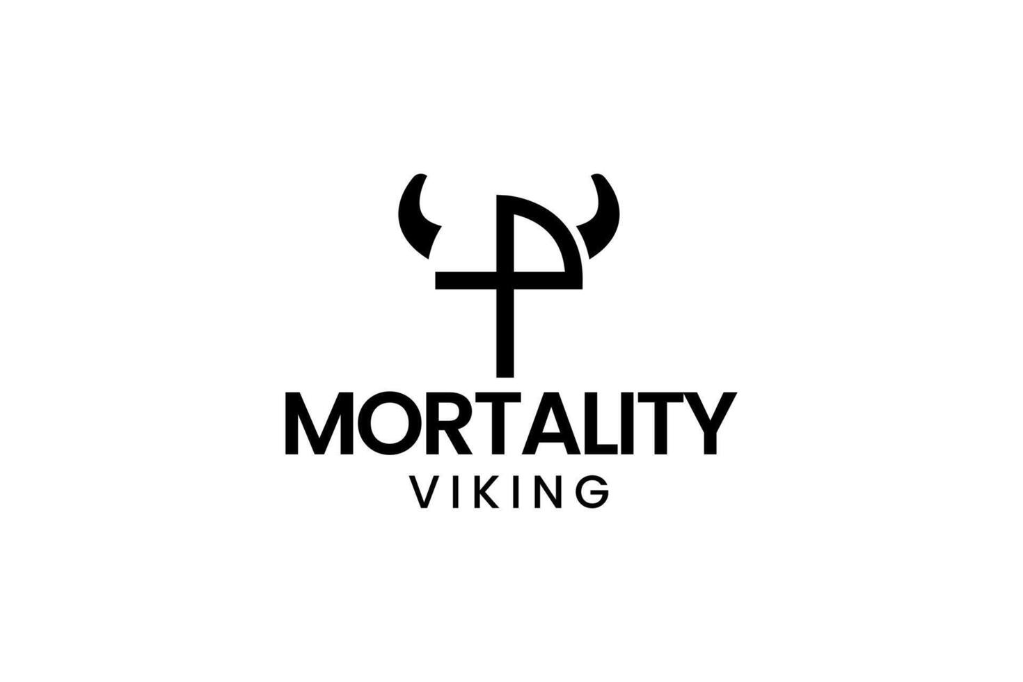 viking logo icon illustration vector