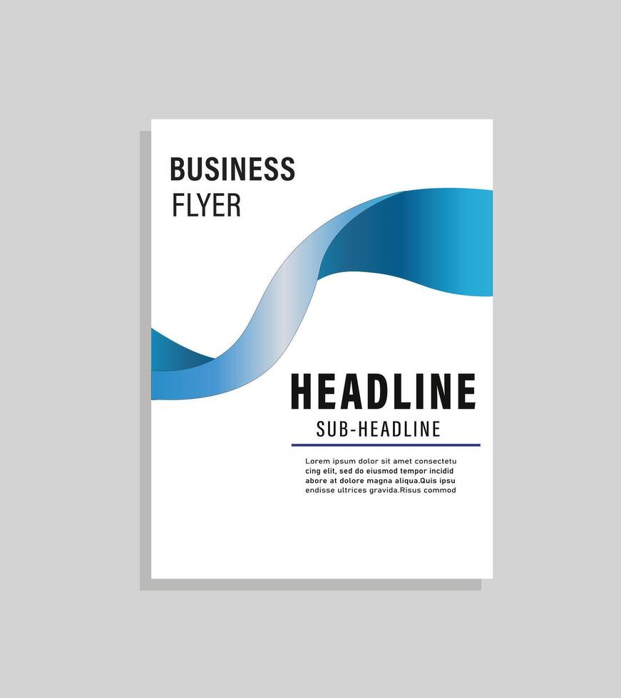 Brochure design, cover modern layout, annual report, poster, flyer in A4 vector