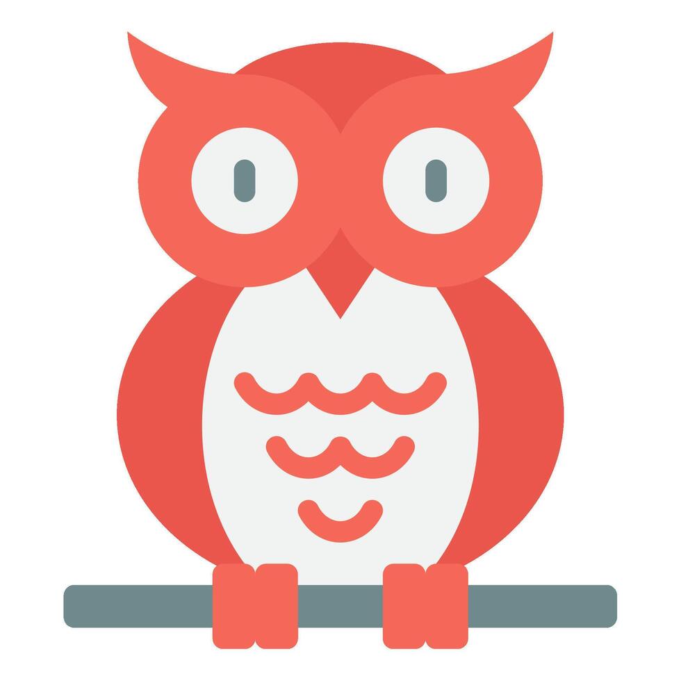 Owl icon for web, app, infographic, etc vector
