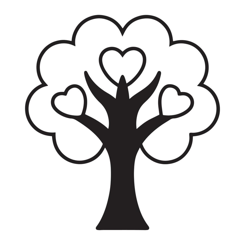 Majestic Tree and Nature Art vector