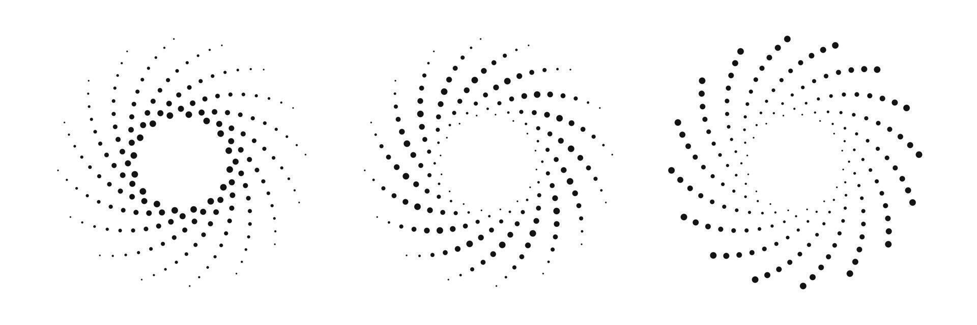 Dot radial circle lines circular radiating speed vector