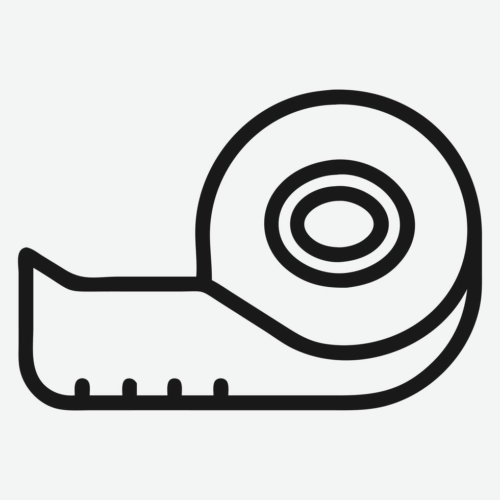 Tape Icon , Simple, Clean, and Versatile Design vector