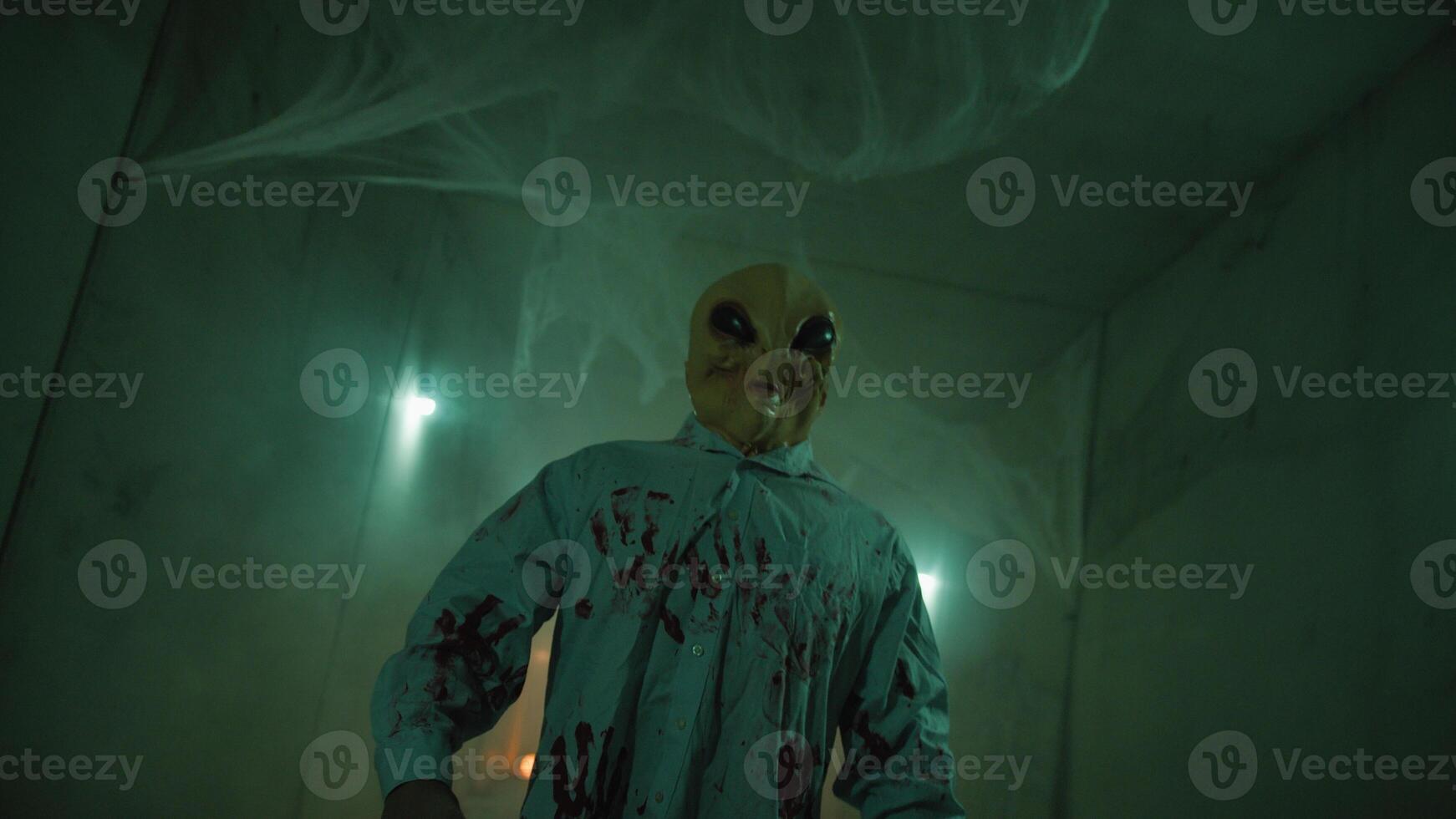 The Alien From Another Planet In The Night photo