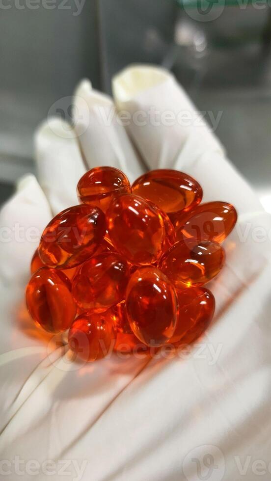 Astaxanthin soft gels photo
