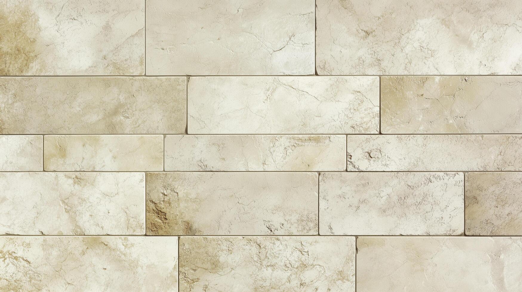 A wall made of white tiles with a pattern of squares. The wall is very clean and has a very simple design photo