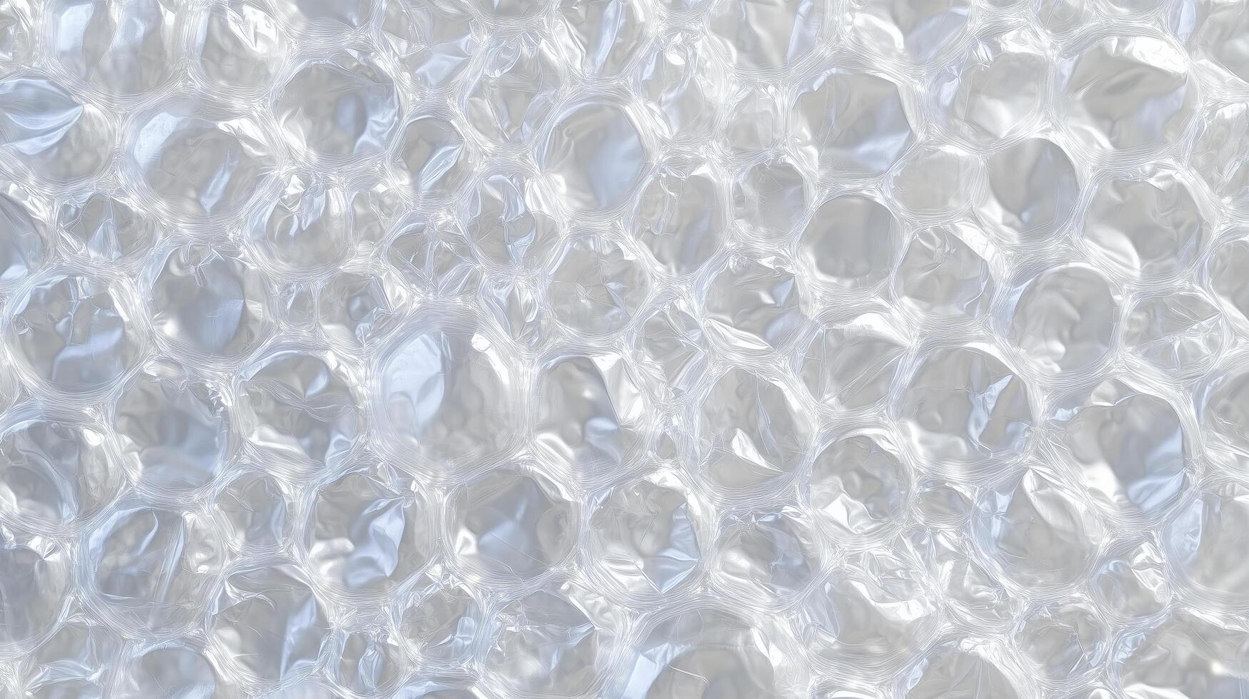 A white bubble background. The circles are very close together, and the background is very light. photo