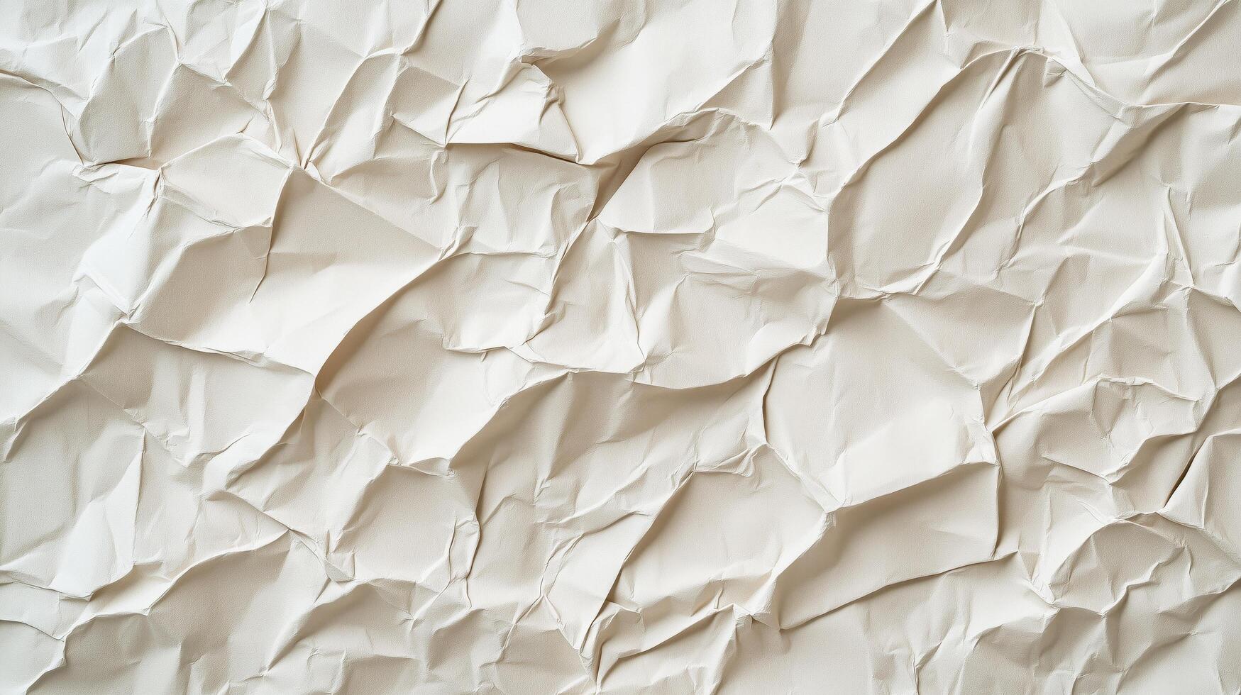 A white paper with a rough texture. The paper is torn and crumpled. photo