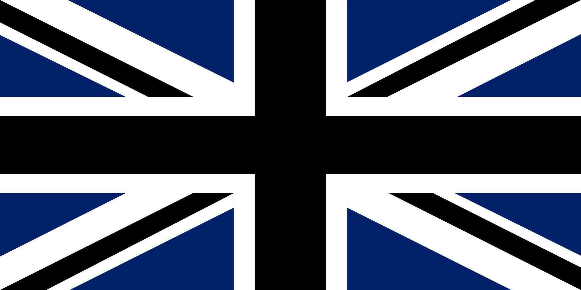 British national symbol. United Kingdom national flag. vector