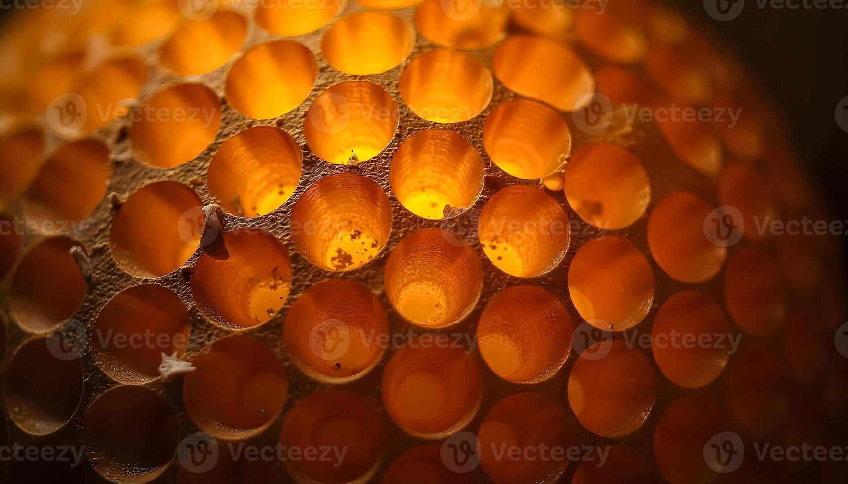 Beehive Pattern Texture Background for Organic Themed Designs photo