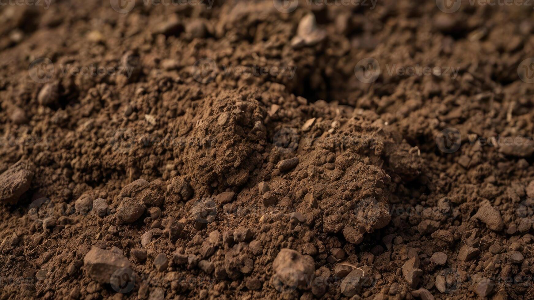 Nutrient-Rich Potting Soil Macro photo