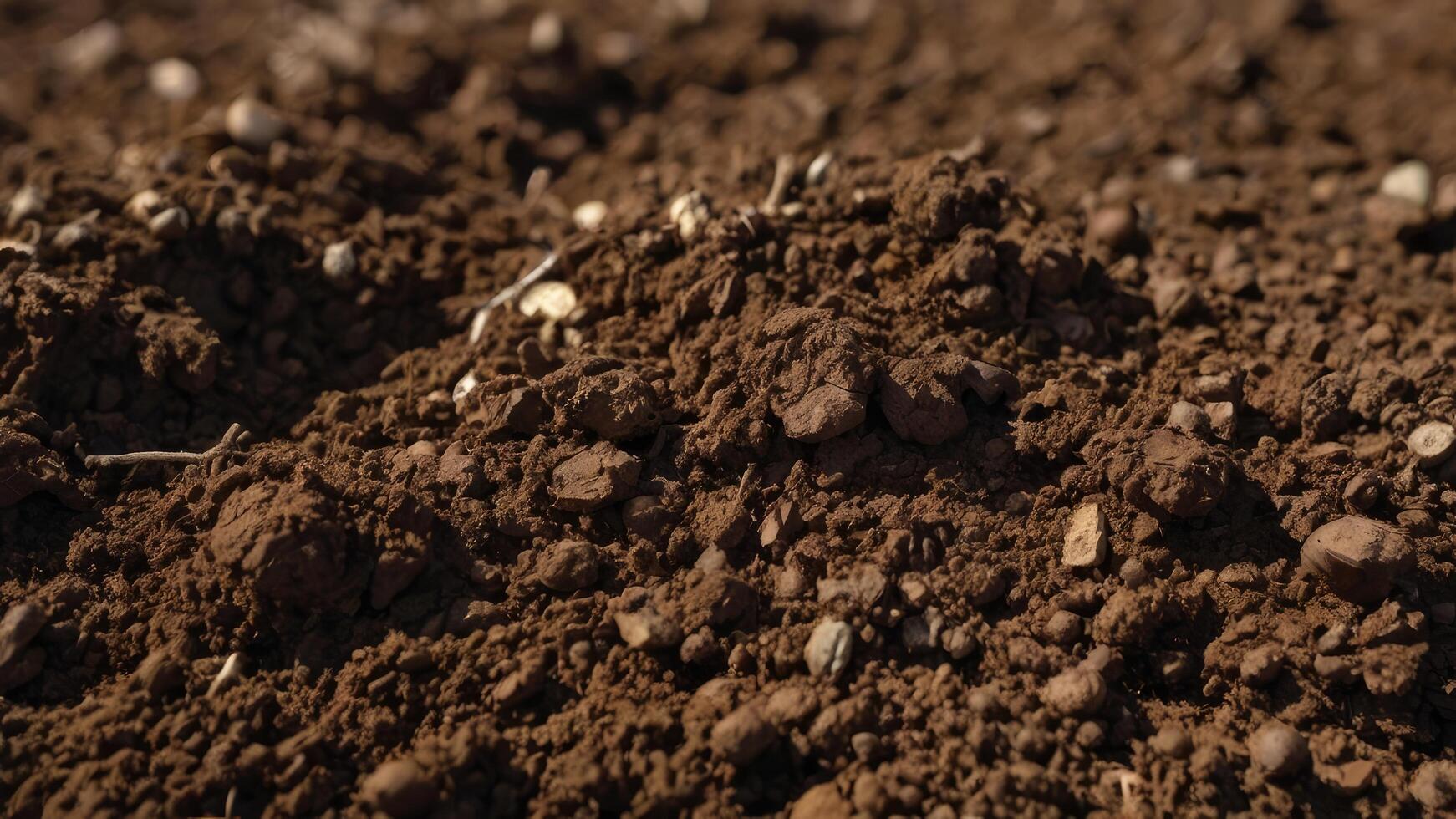 High-Resolution Topsoil Texture photo