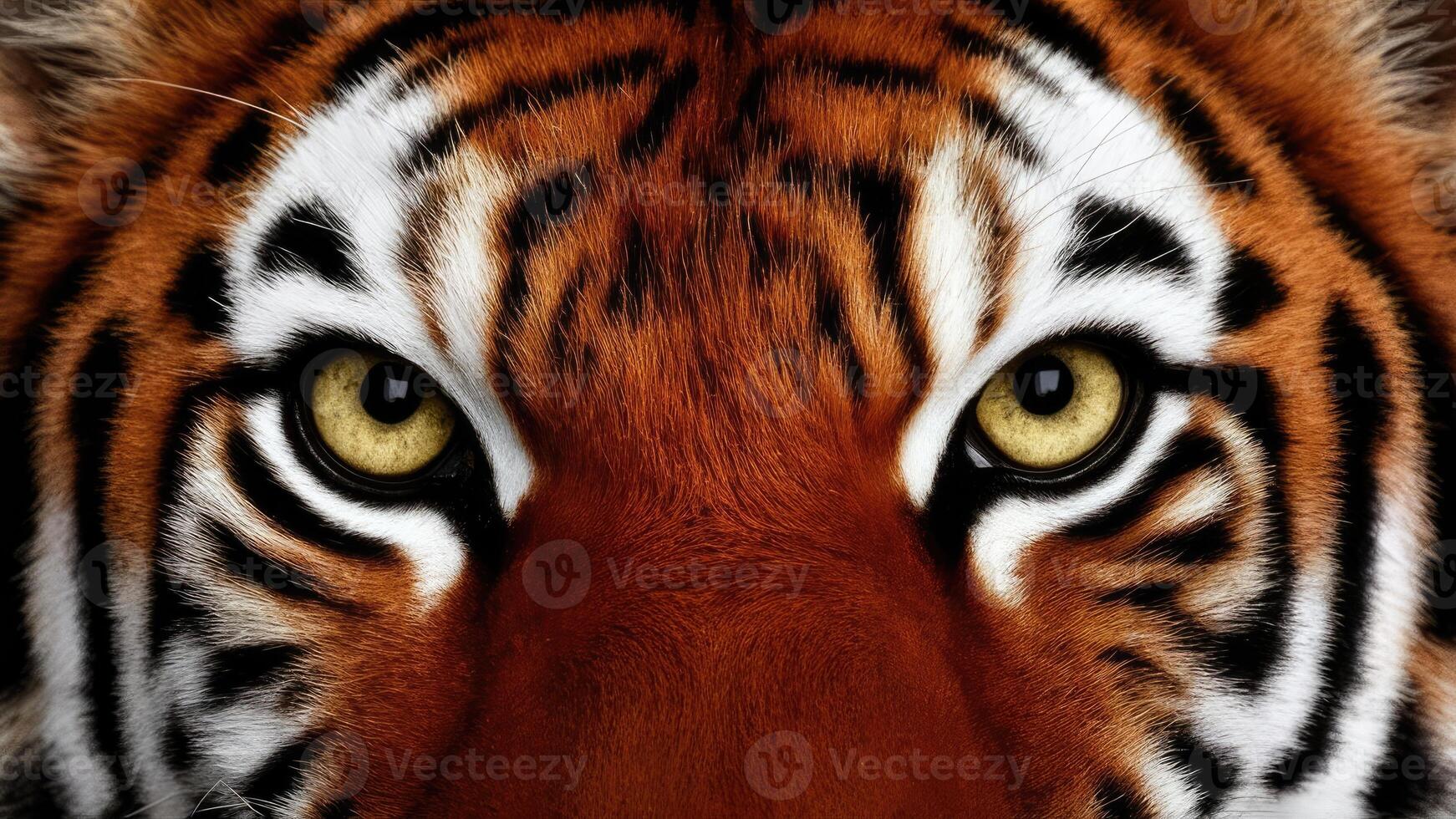A stunning close-up photo of a red tiger's eye, showing its large and striking size