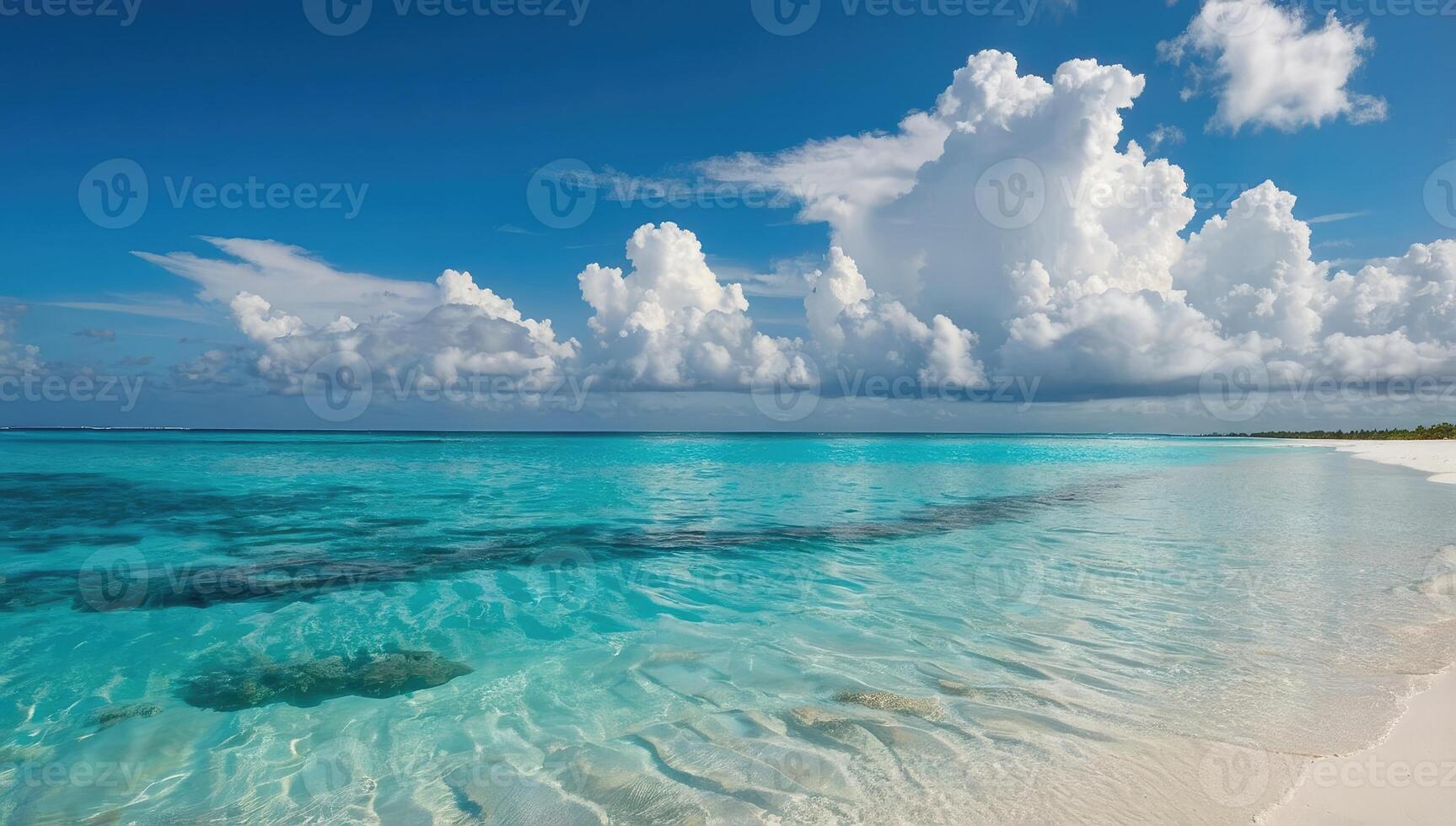 Relaxing Beachfront Scenery photo