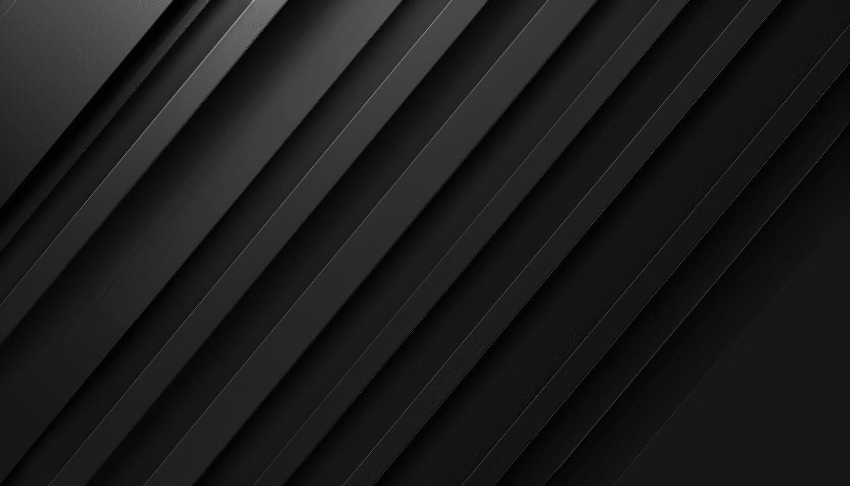 Abstract Black Diagonal Stripes with Depth and Texture photo