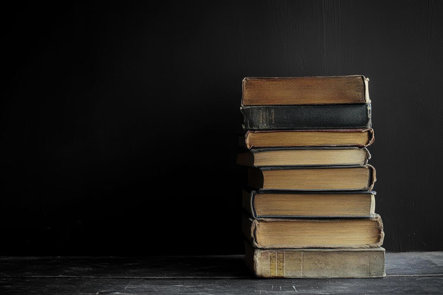 Classic Literature Collection in a Tower of Books photo