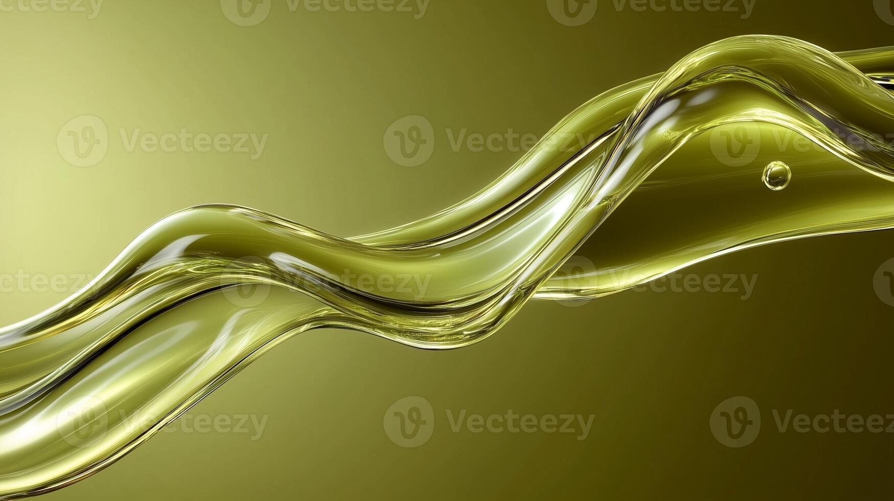 Green serum texture transparent liquid moisturizer smear gel background photo