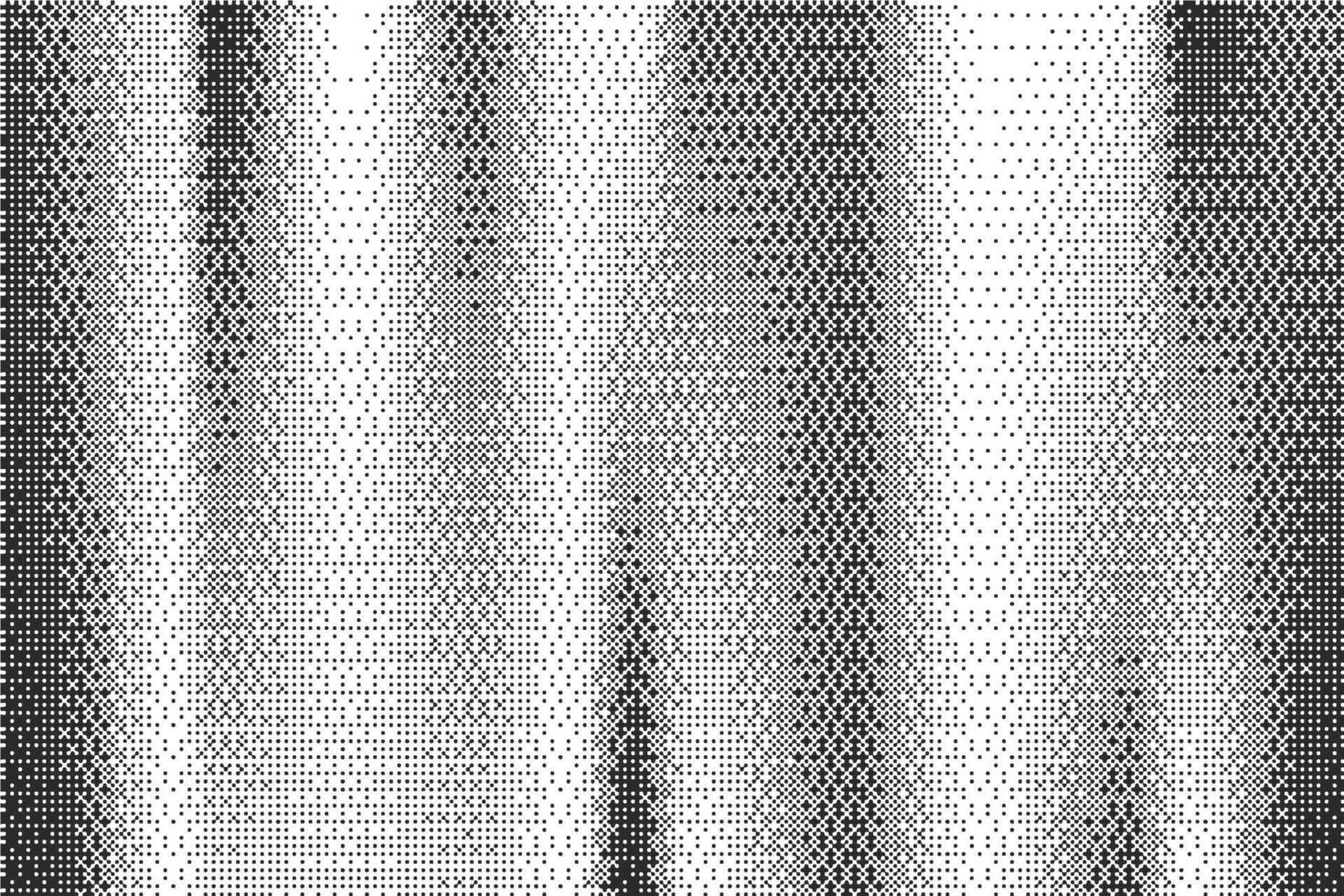 Striped bitmap pattern background with pixel texture. Retro computer game graphic. Abstract noisy effect halftone digital bg. Glitch spackle fade wallpaper vector