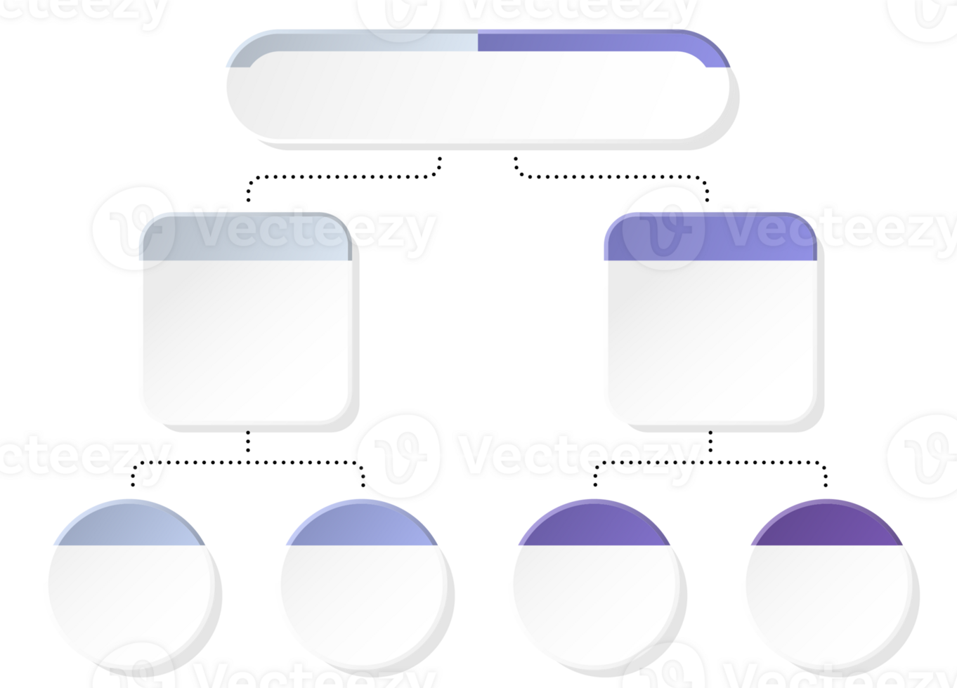 Modern infographic with 4 steps, process or options. png