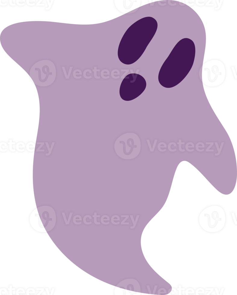 Isolate element of ghost for Halloween day. png