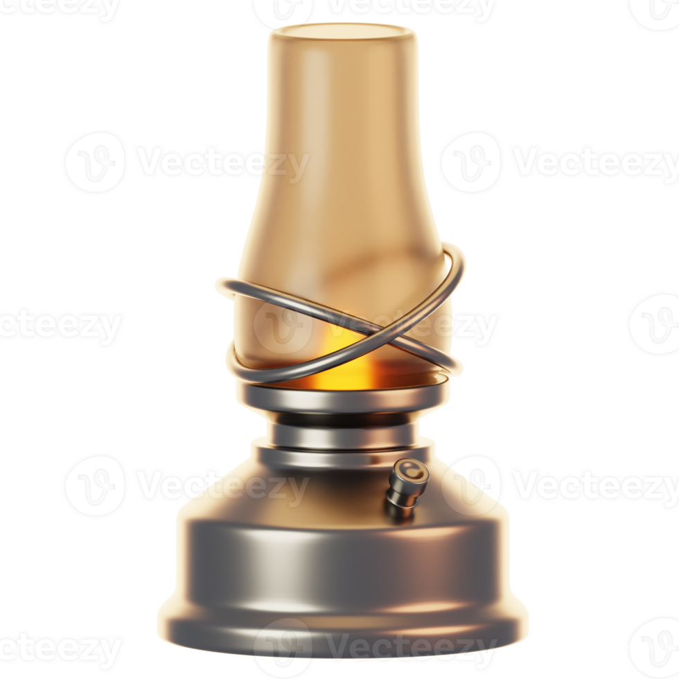 3d render halloween icon concept. 3d render lantern png
