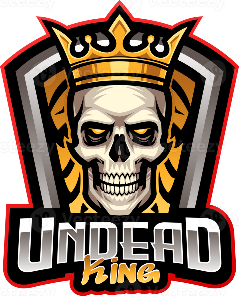 Undead king mascot png