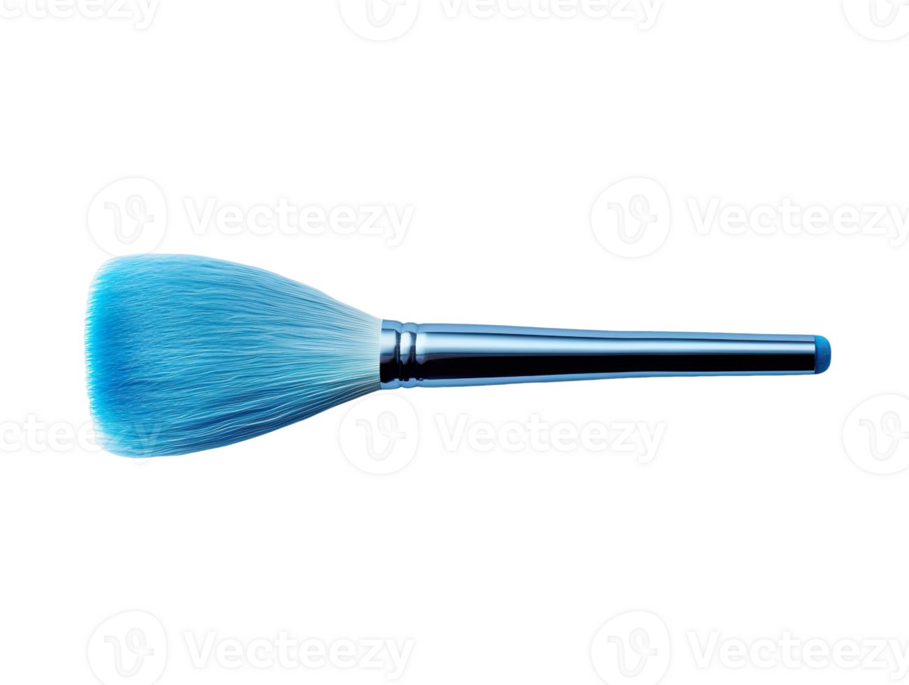 Blue brush isolated on transparent background png
