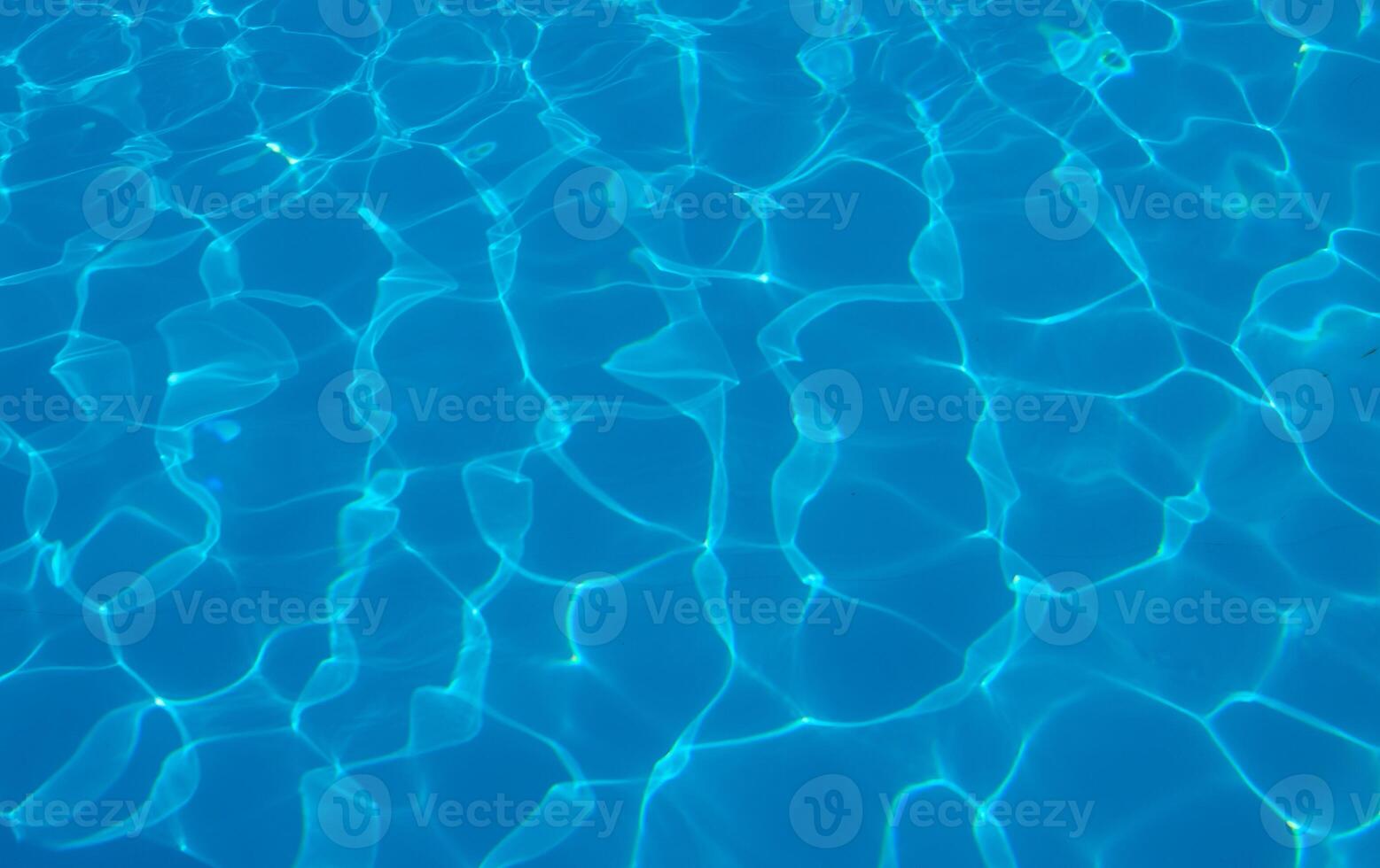 The reflection of the suns rays in the water in the pool with sea water, The glare of the sun, Egypt photo