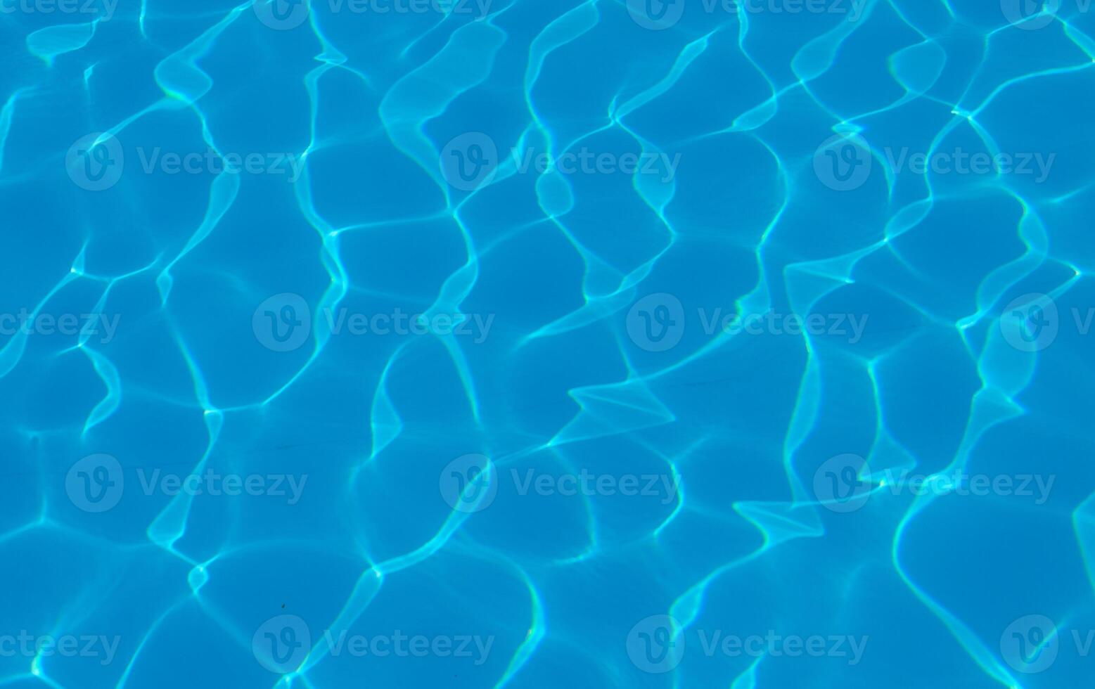 The reflection of the suns rays in the water in the pool with sea water, The glare of the sun, Egypt photo