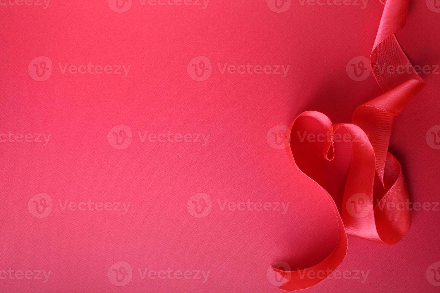 Tape red heart on tap background with a copy of the space place for text photo