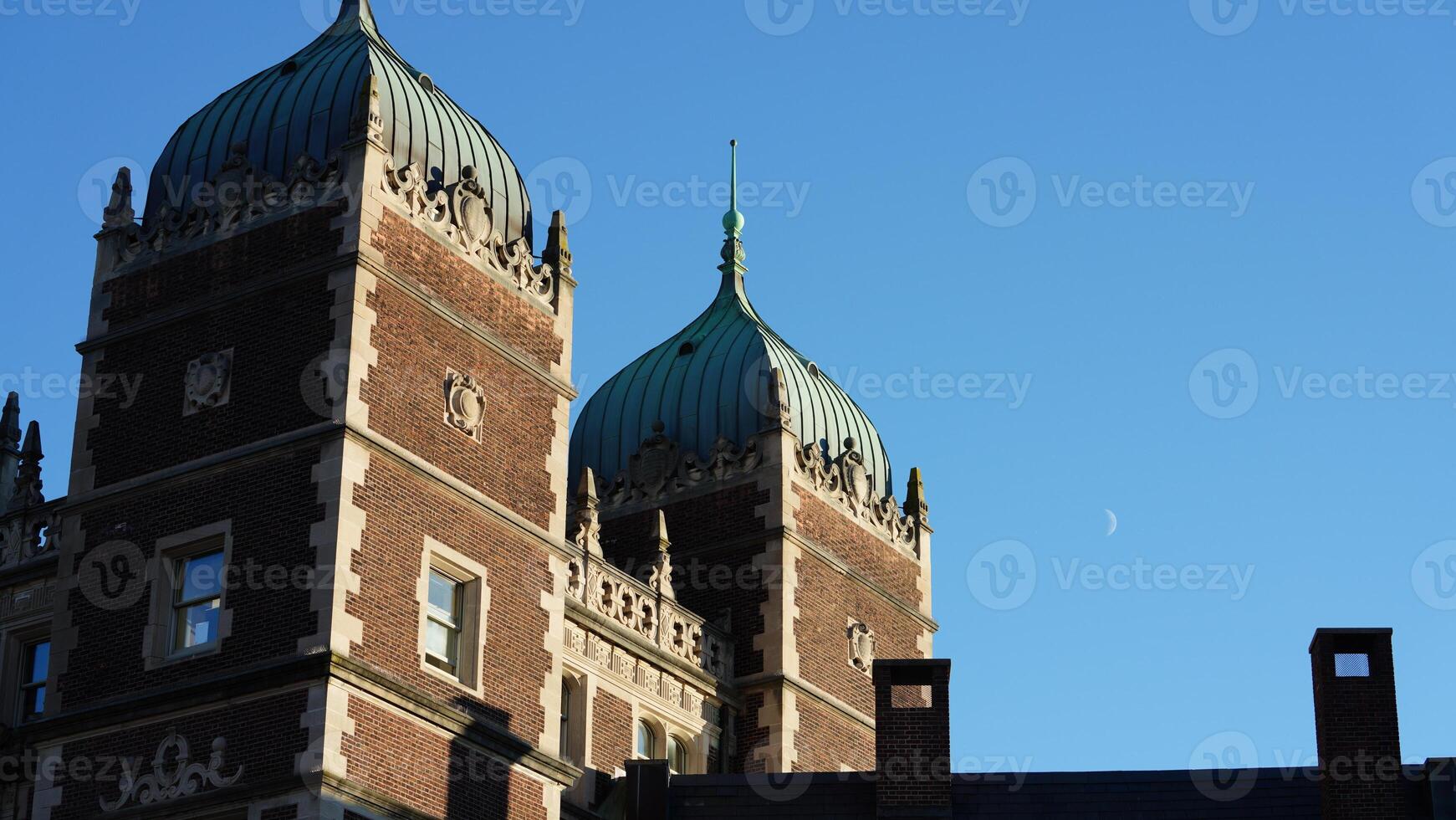 The old architectures located in the University of Pennsylvania in Philadelphia photo