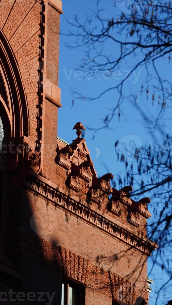 The old architectures located in the University of Pennsylvania in Philadelphia photo