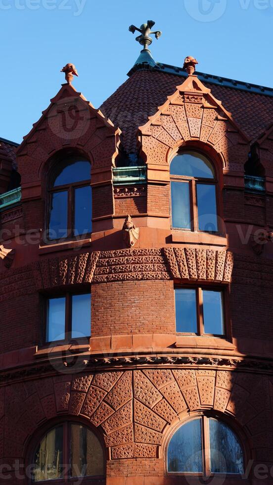 The old architectures located in the University of Pennsylvania in Philadelphia photo