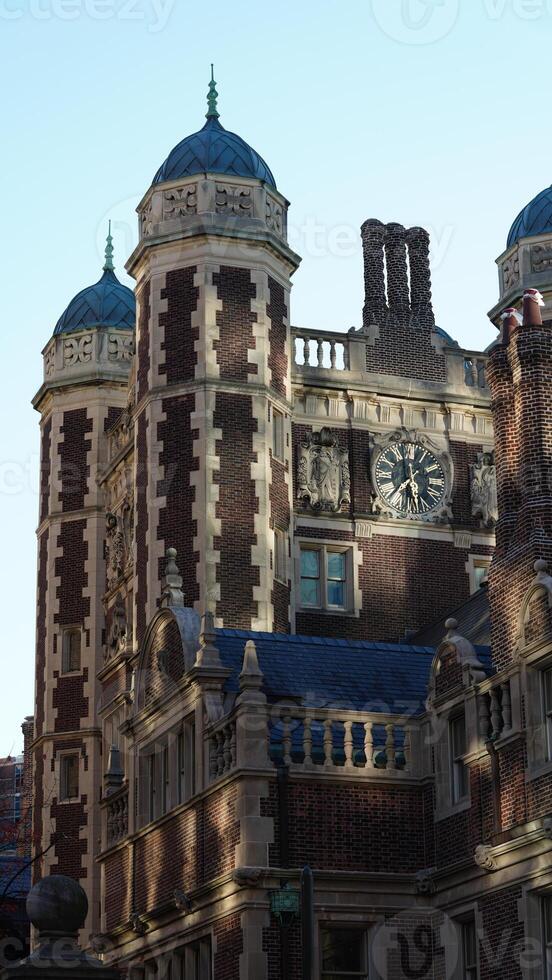 The old architectures located in the University of Pennsylvania in Philadelphia photo