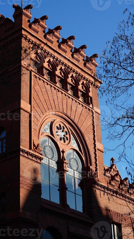 The old architectures located in the University of Pennsylvania in Philadelphia photo