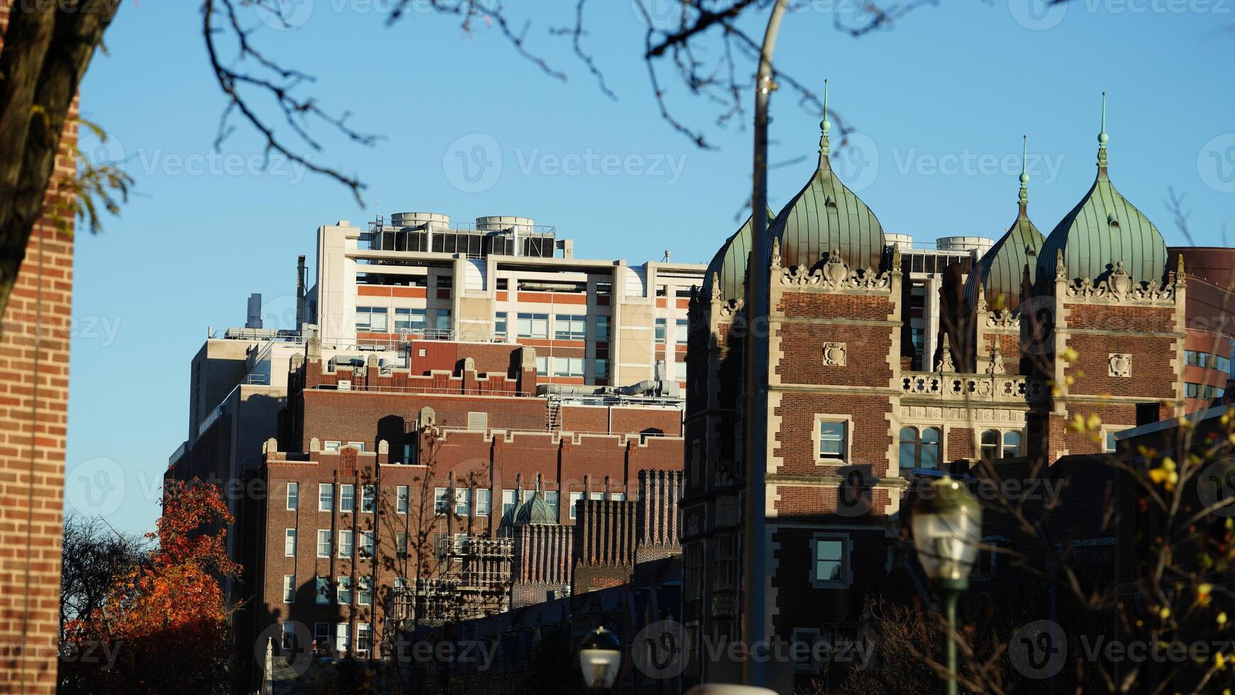 The old architectures located in the University of Pennsylvania in Philadelphia photo
