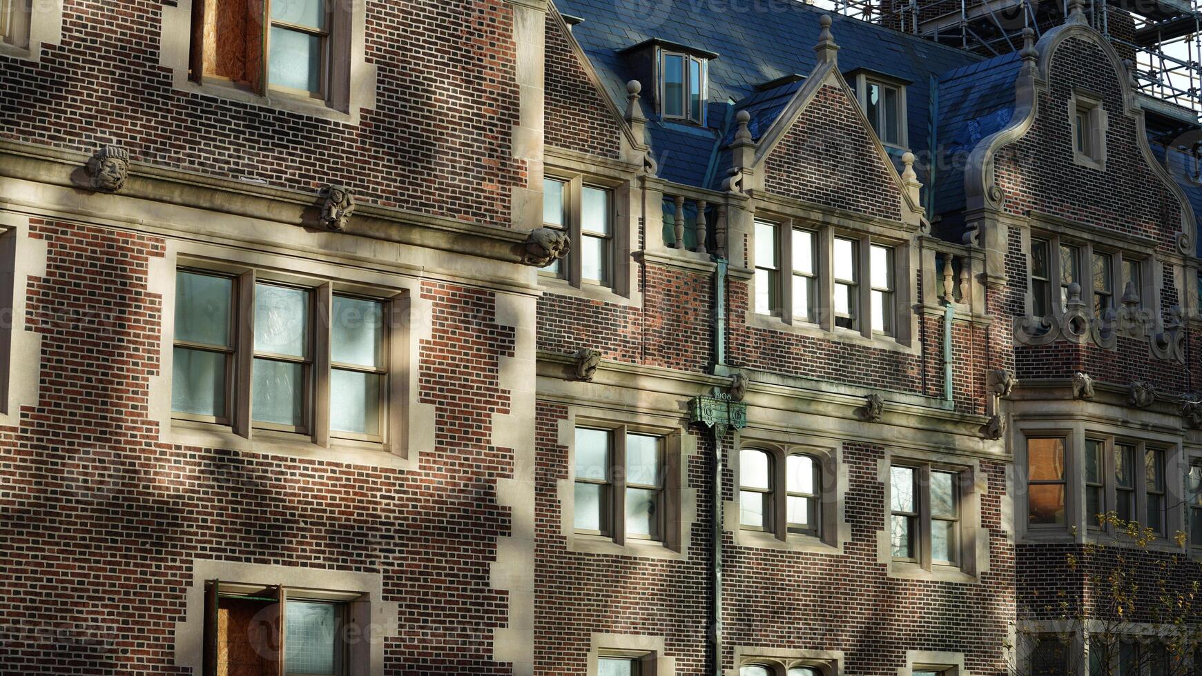 The old architectures located in the University of Pennsylvania in Philadelphia photo