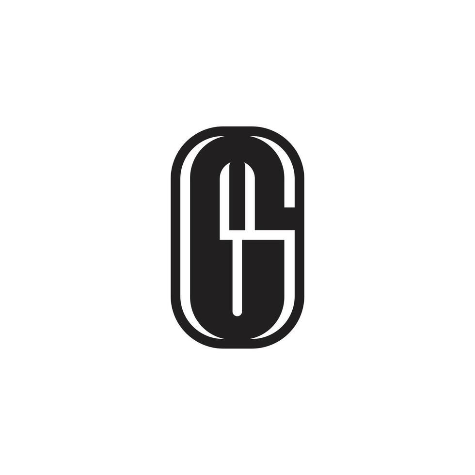 YG or GY Creative Letter Medicine Logo Elements vector