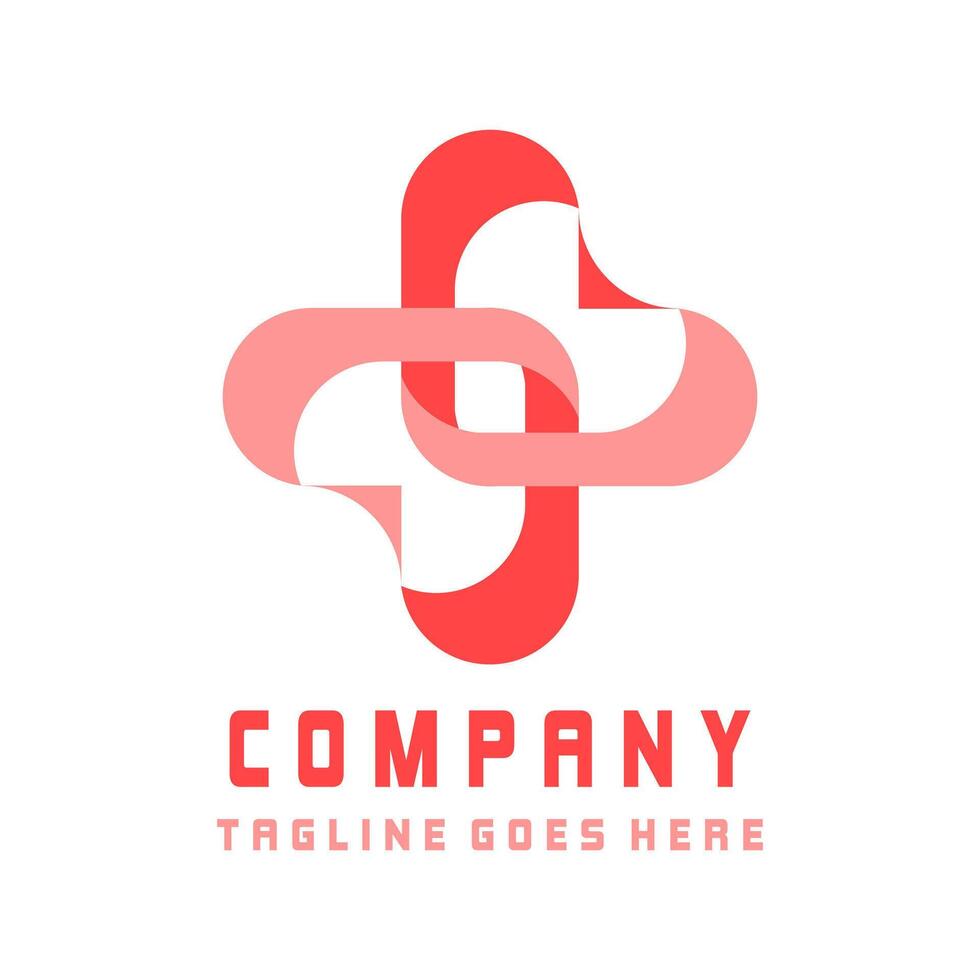 Medical logo template design. Medical icon template vector