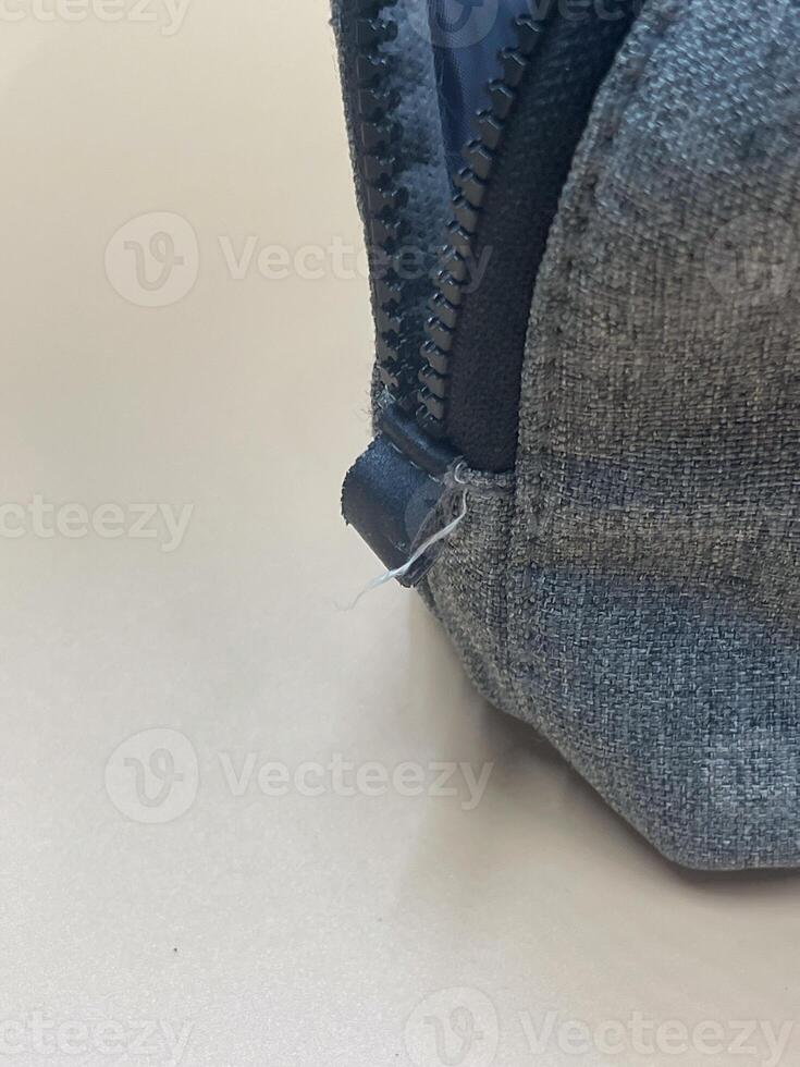 Denim Pocket Symbolizing Financial Security and Wealth photo